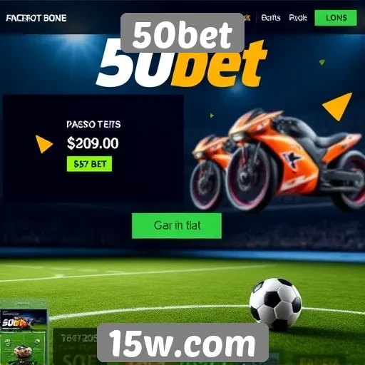 Promoções e bônus oferecidos pelo site 50bet